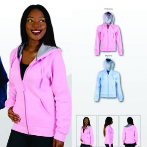Zip Up Fleece Hoodies Ladies SKU:LFH1- Highland Brook