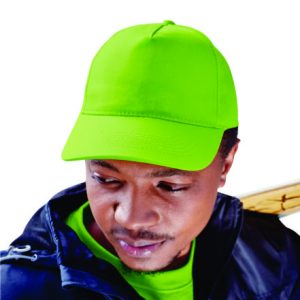 5 Panel Cotton with Hard Front Cap