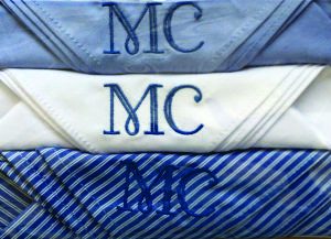 Hankies- Bespoke with your chosen Initials(set of 3)